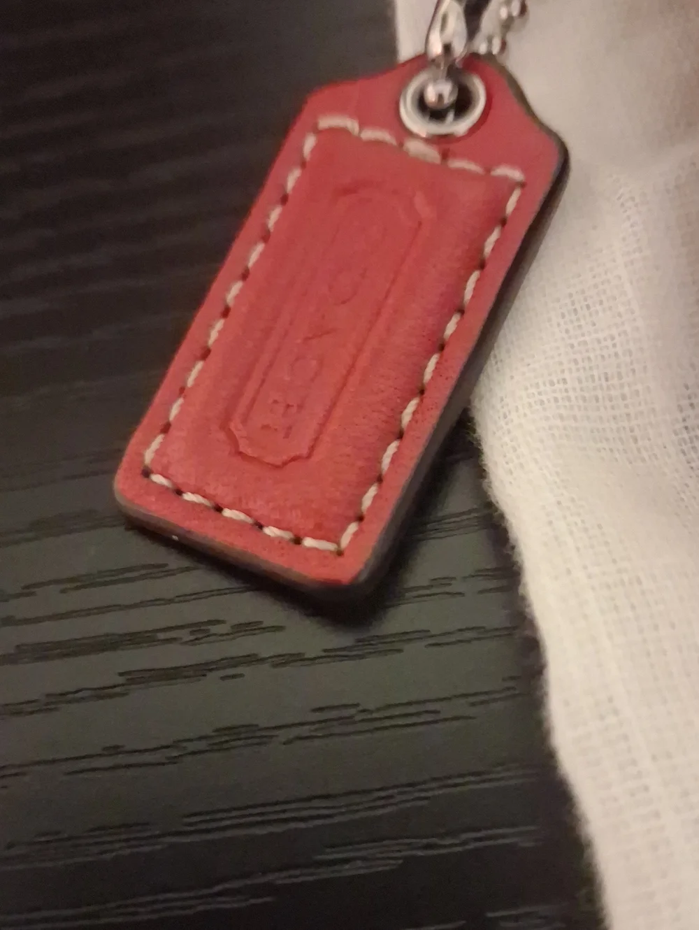 Coach Rare Vintage Raspberry Wristlet